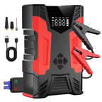 Car Jump Starter, 4000A Peak 30000Mah 150PSI Tire Inflator Digital Display LED Light